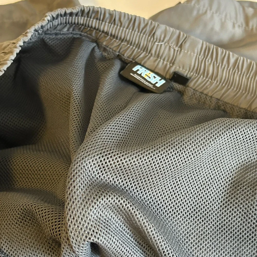 FRESH Florida Rags Men's Gray Swim Board Shorts with Cargo Pocket